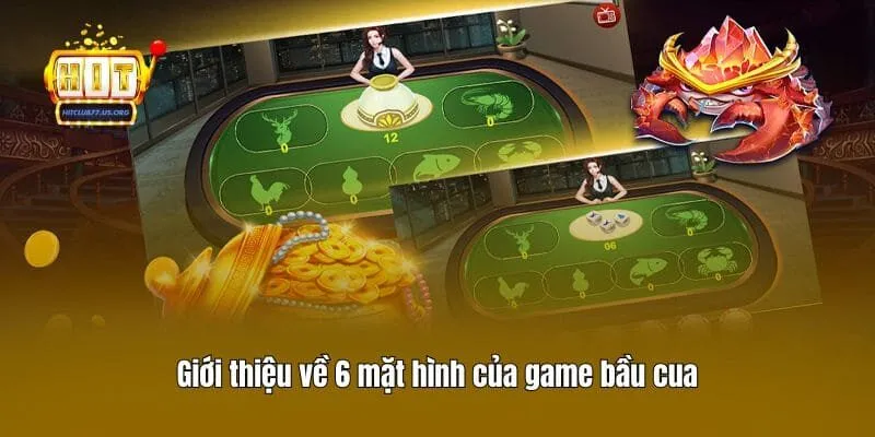 Giới thiệu về 6 mặt hình của game bầu cua